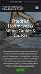 Mobile Screenshot of holtmeyer-wallenhorst.de